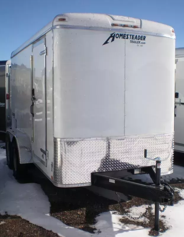 2026 Homesteader 6x12 Tandem Enclosed Cargo Trailer w/Ramp (44041)