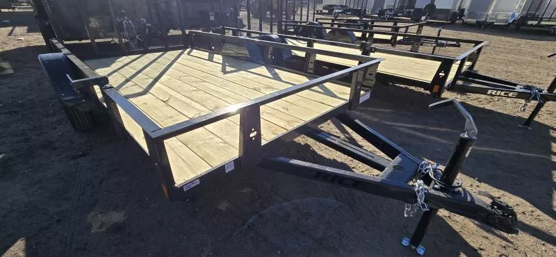 2026 Rice RS7612 Utility Trailer