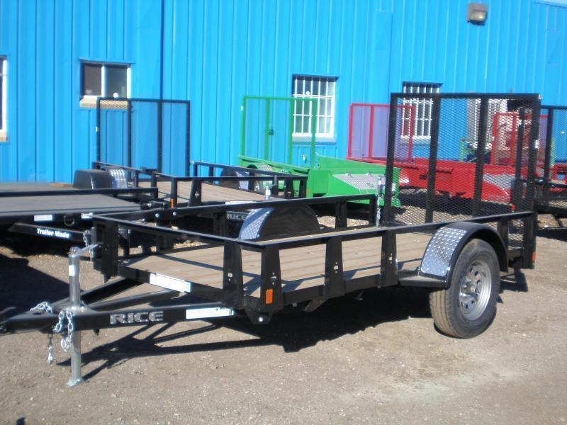 2019 Rice 5x10 Utility Trailer W/Gate 2019 Rice 5x10 Utility Trailer W/Gate