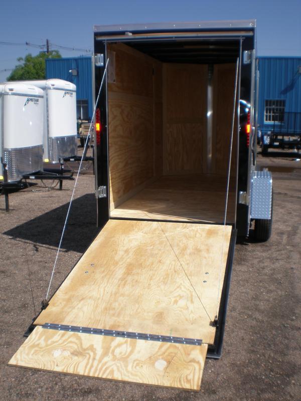2023 Homesteader 5x10 Enclosed Cargo Trailer V Nose Trailers in