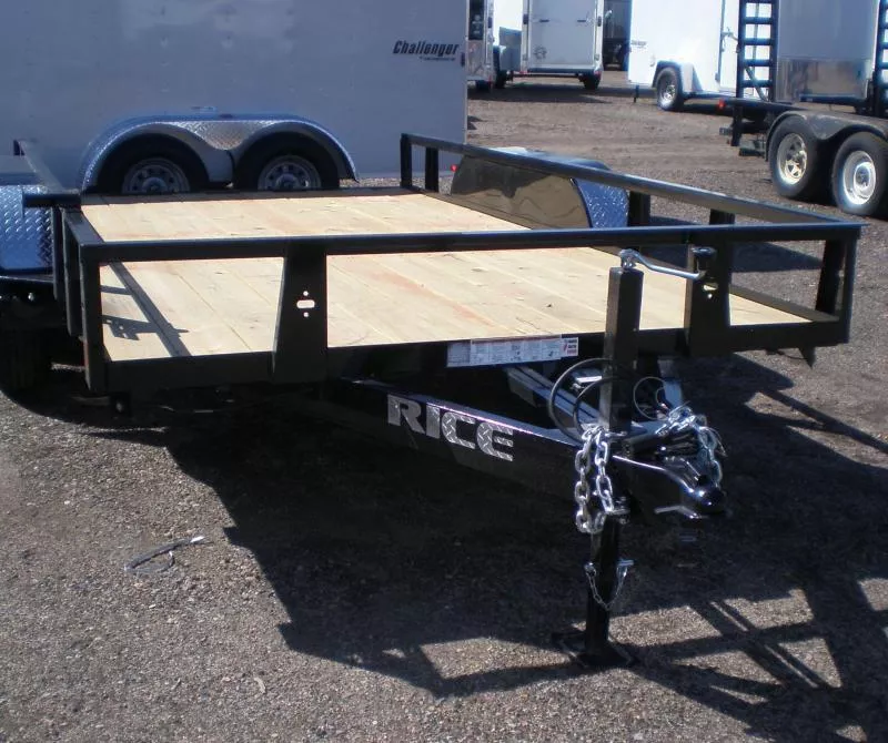 Rice 82x14 Utility Trailer W/ Ramp