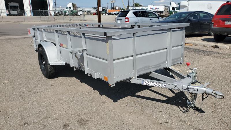 2016 Diamond C Trailers 5x12 Utility 2' Solid Sides Utility Trailer 2016 Diamond C Trailers 5x12 Utility 2' Solid Sides Utility Trailer