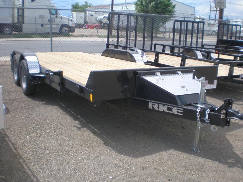 2022 Rice 82x20 HD Flatbed Car Hauler 10K -Dovetail 2022 Rice 82x20 HD Flatbed Car Hauler 10K -Dovetail