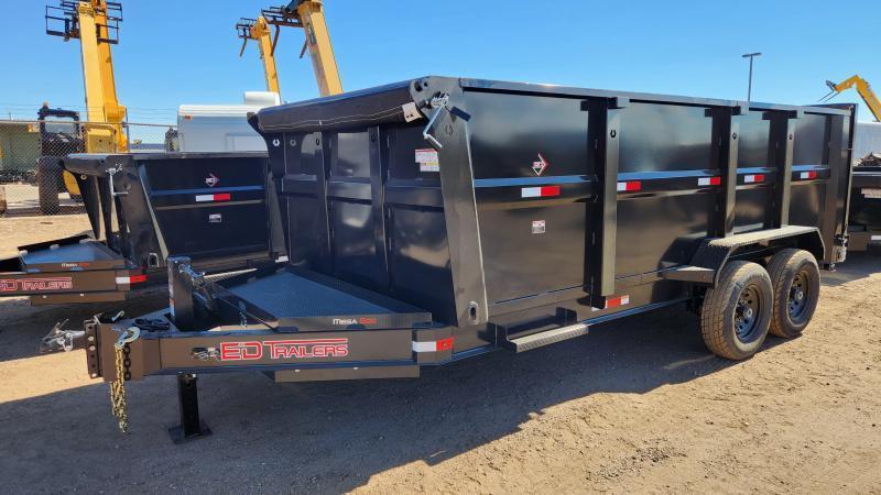 2025 ED Trailers 83x16' Dump Trailer 4' Side 14K 