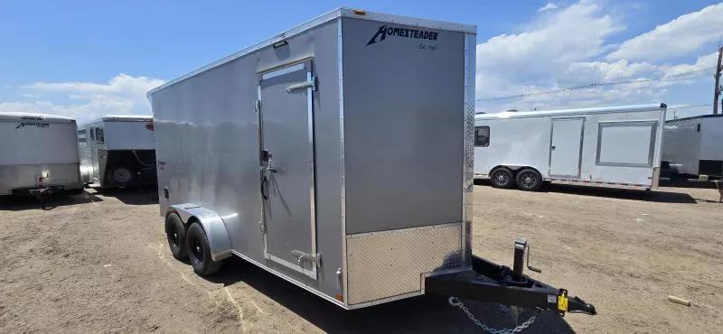 2025 Homesteader 716IH Intrepid Enclosed Cargo Trailer Ramp Door