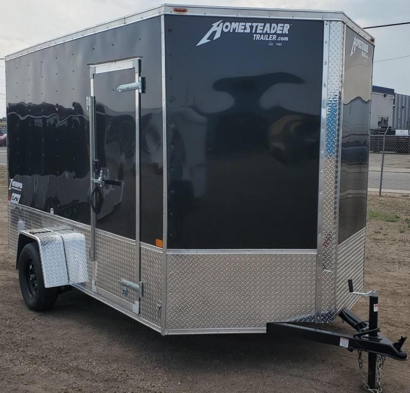 2022 Homesteader 7x12 Enclosed Cargo Trailer - V Nose "OHV" Pkg 2022 Homesteader 7x12 Enclosed Cargo Trailer - V Nose "OHV" Pkg
