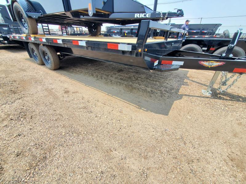 2025 H & H 102X18 Deckover Flatbed Trailer  10K