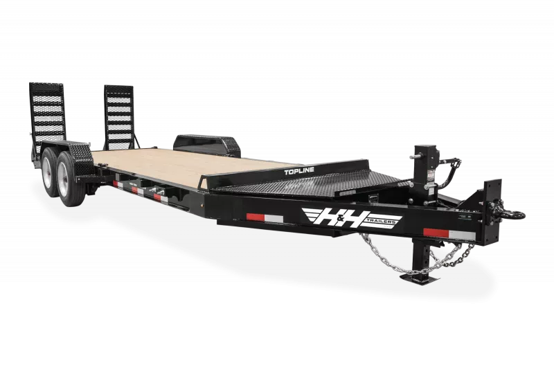 2026 H and H Trailer HBIT8220-BP-154 (17'+3' (15.4K) Equipment Trailer