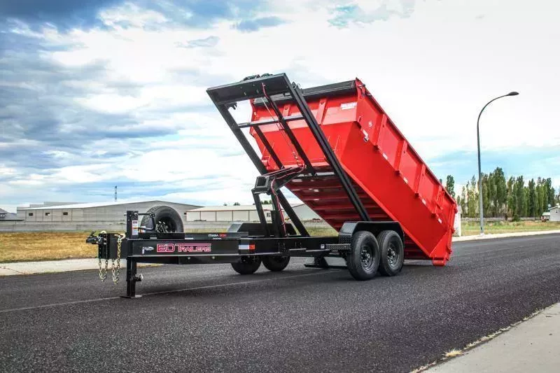 2026 ED Trailer Mfg Roll Off Dump Dump Trailer - trailer only