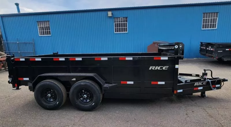 2025 Rice 82x14 HD Dump Trailer (All 7 Gauge)