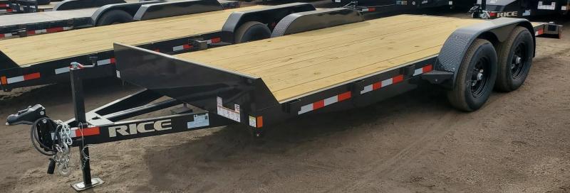 2022 Rice 82x22 Flatbed Car Hauler 10K -Dovetail 2022 Rice 82x22 Flatbed Car Hauler 10K -Dovetail