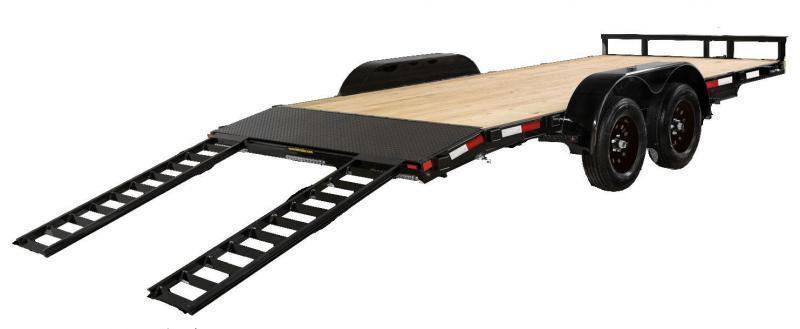 2022 H and H 82x16 Flatbed Car Hauler Trailer 2022 H and H 82x16 Flatbed Car Hauler Trailer