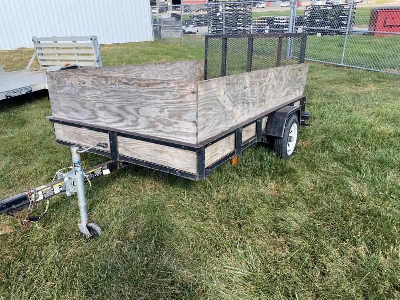 USED CARRY-ON 5X8 WOOD UTILITY TRAILER USED CARRY-ON 5X8 WOOD UTILITY TRAILER