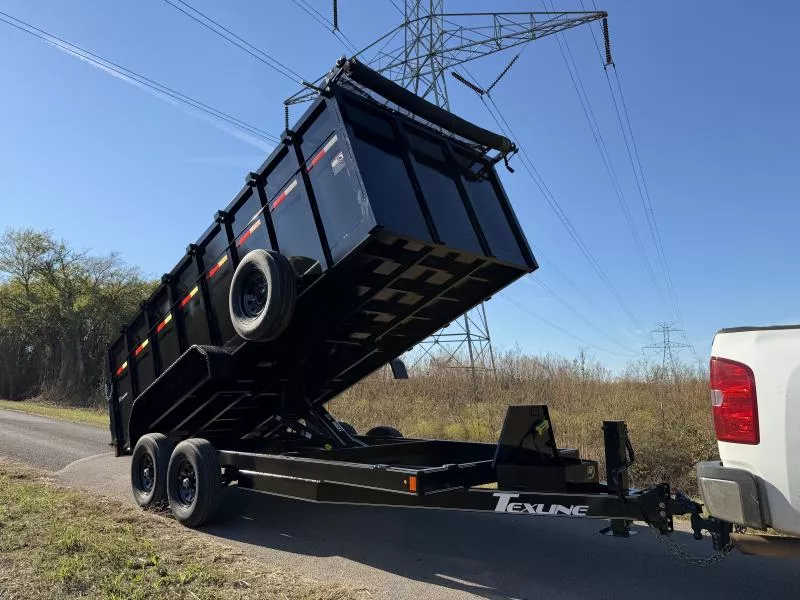 2025 TexLine 16x83x4 Dump Trailer