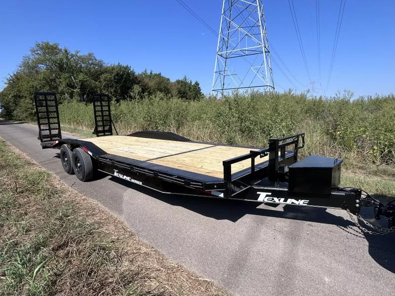 2025 TexLine 24’x102” Drive Over Fenders Car Hauler Trailer