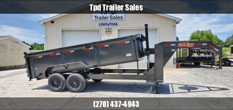 2021 Maxxd 83"X16' Gooseneck Dump Trailer 2021 Maxxd 83"X16' Gooseneck Dump Trailer