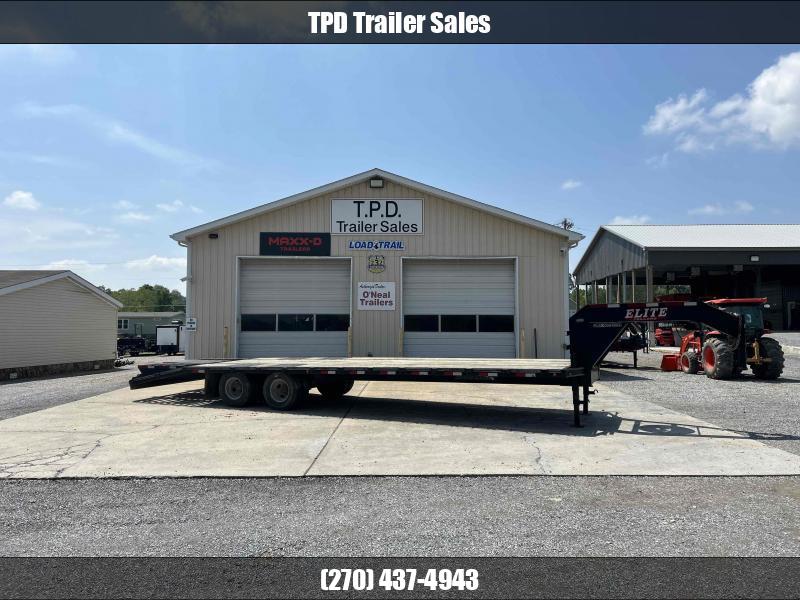 2017 Elite Trailers 25+5 Flatbed Trailer