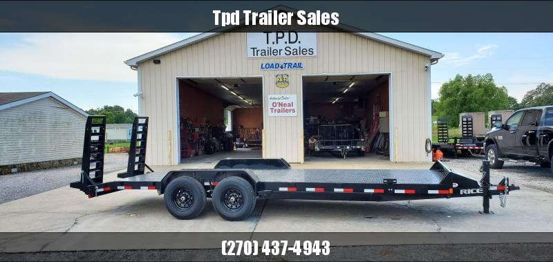 2020 Rice 82"X22' Equipment Trailer 2020 Rice 82"X22' Equipment Trailer