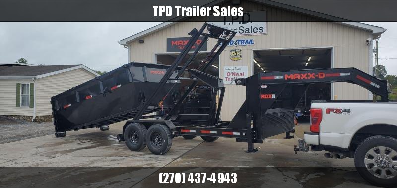 2022 MAXXD 83"x14' 14k Gooseneck Roll-Off Dump Trailer 2022 MAXXD 83"x14' 14k Gooseneck Roll-Off Dump Trailer