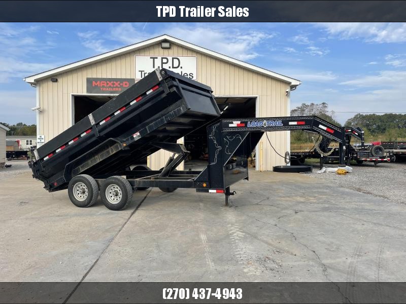 2016 Load Trail 83"x14' 14k Gooseneck Dump Trailer 2016 Load Trail 83"x14' 14k Gooseneck Dump Trailer