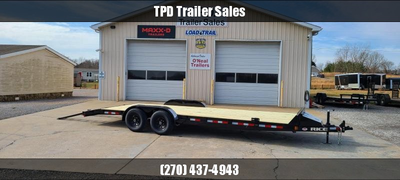 2021 Rice 82"X22' Equipment Trailer 2021 Rice 82"X22' Equipment Trailer