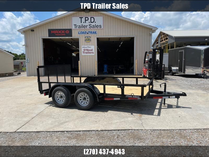 2022 O Neal 6'4"x12' 7k Tandem Axle Utility Trailer 2022 O Neal 6'4"x12' 7k Tandem Axle Utility Trailer