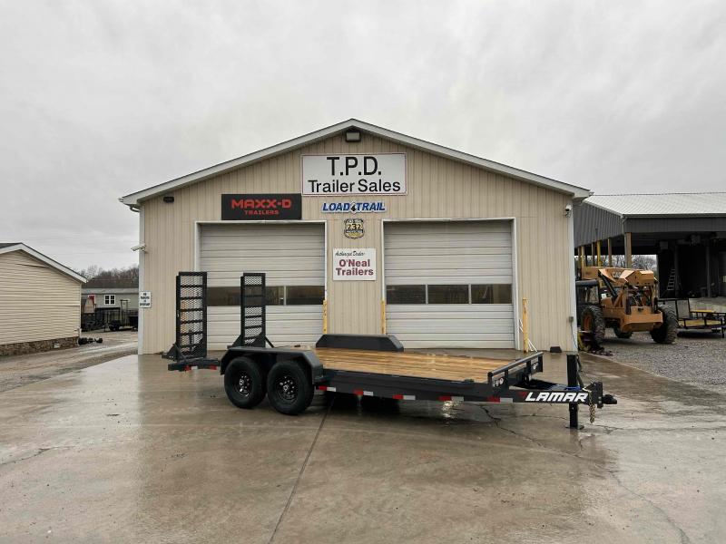 2023 Lamar 83" x 18' 14k Equipment Trailer