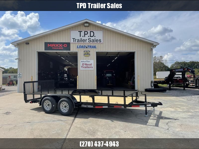 2021 O Neal 6'4X16' 7K Equipment Trailer 2021 O Neal 6'4X16' 7K Equipment Trailer