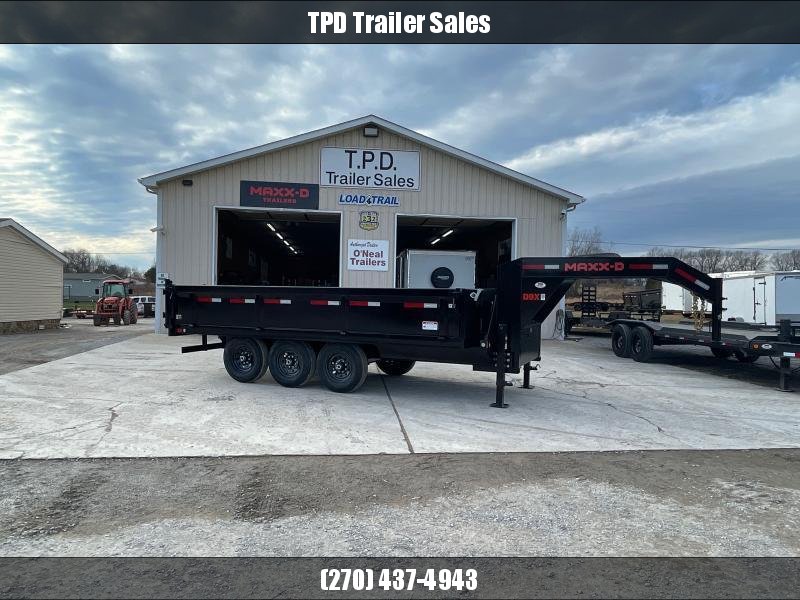 2022 MAXXD 96" x 16' 21k Deckover Gooseneck Dump Trailer 2022 MAXXD 96" x 16' 21k Deckover Gooseneck Dump Trailer