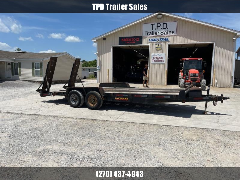 2013 Lawrimore 83X20E2 Equipment Trailer 2013 Lawrimore 83X20E2 Equipment Trailer