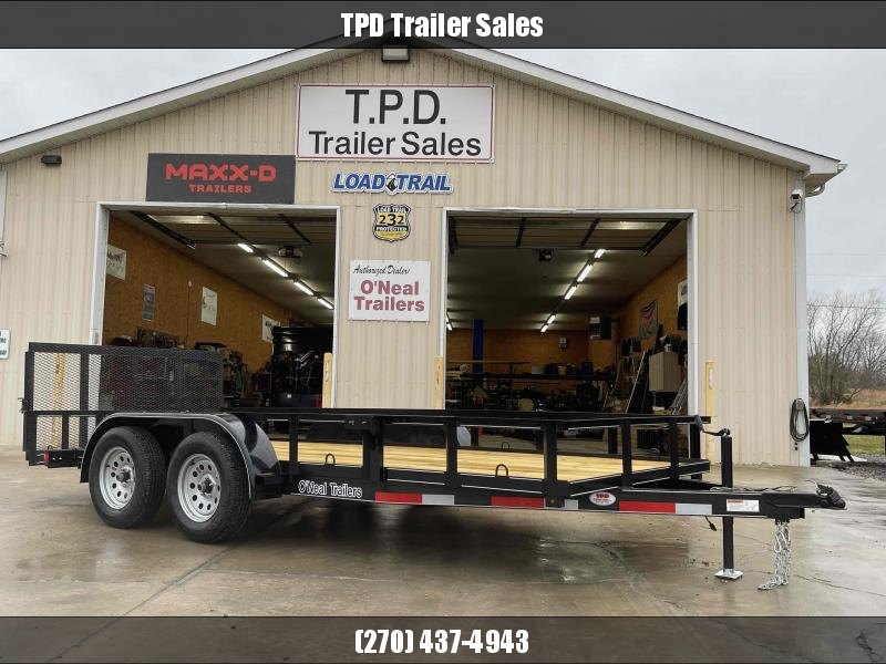 2021 O Neal 6'4X16' 7K Utility Trailer 2021 O Neal 6'4X16' 7K Utility Trailer
