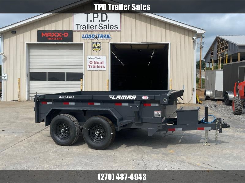 2022 Lamar Trailers DM 77"x10' 10k Dump Trailer 2022 Lamar Trailers DM 77"x10' 10k Dump Trailer