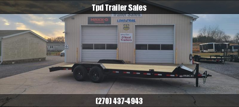 2021 Rice 82"X22' Equipment Trailer 2021 Rice 82"X22' Equipment Trailer