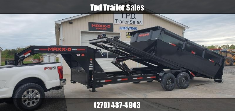 2021 MAXXD 83"x16' Gooseneck Roll-Off Dump Trailer 2021 MAXXD 83"x16' Gooseneck Roll-Off Dump Trailer