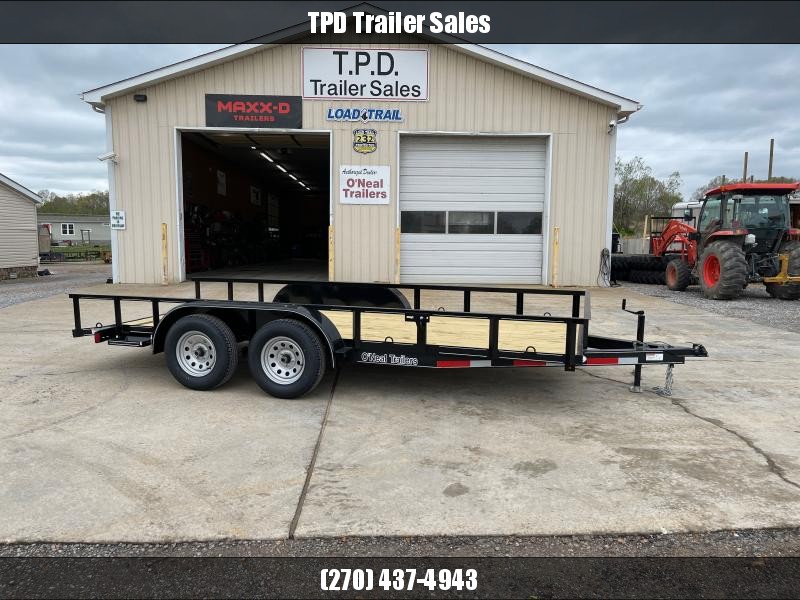 2022 O Neal 6'4"x16' 7k Utility Trailer 2022 O Neal 6'4"x16' 7k Utility Trailer