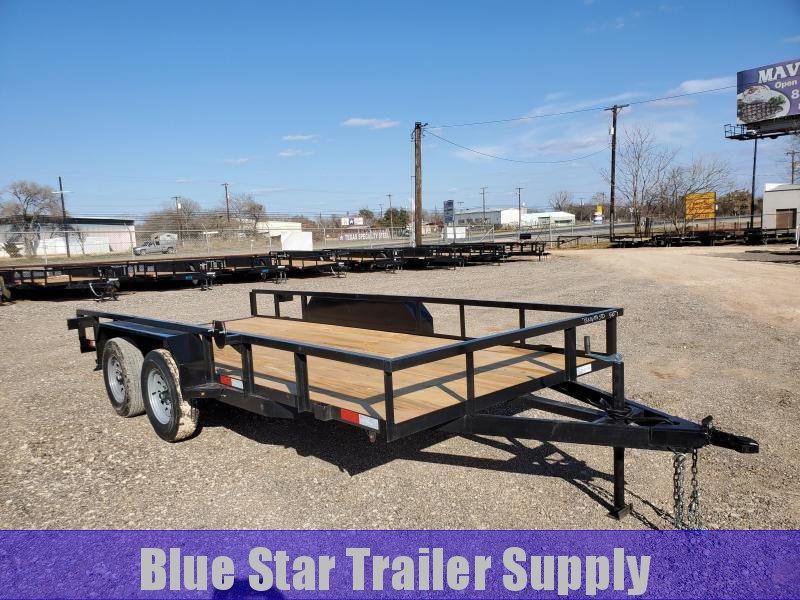 78 X 16 Tandem Axle Standard Utility Trailer 78 X 16 Tandem Axle Standard Utility Trailer