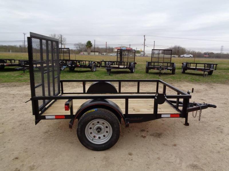 5 X 8 Single Axle Gated Utility Trailer 5 X 8 Single Axle Gated Utility Trailer