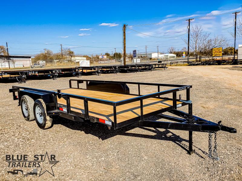 78 X 16 Tandem Axle Standard Utility Trailer 78 X 16 Tandem Axle Standard Utility Trailer