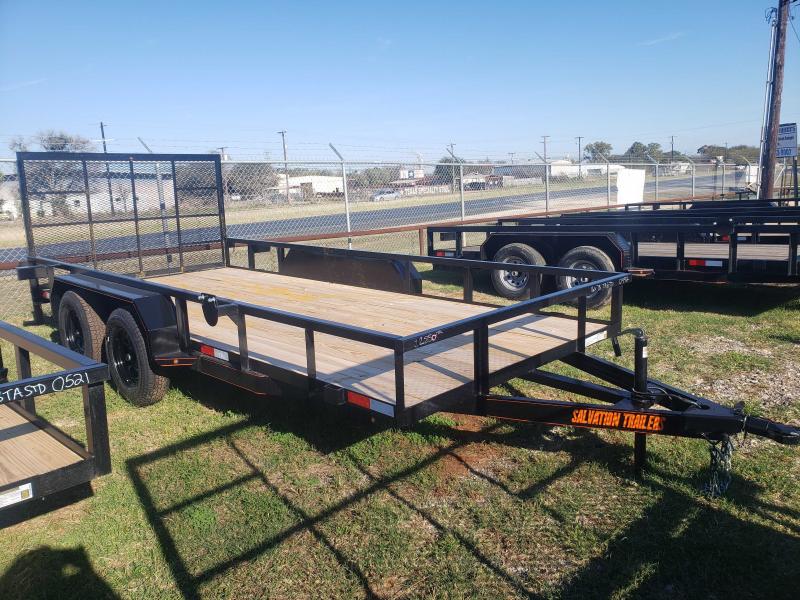 78 X 16 Tandem Axle Gated Utility Trailer 78 X 16 Tandem Axle Gated Utility Trailer