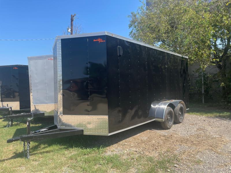 7 X 16 Tandem Axle Enclosed Cargo Trailer 7 X 16 Tandem Axle Enclosed Cargo Trailer