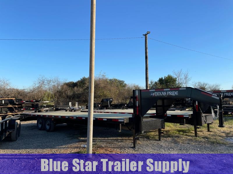 102 X 25+5 Gooseneck Deckover Equipment Hauler w/ Rampage Ramps 102 X 25+5 Gooseneck Deckover Equipment Hauler w/ Rampage Ramps