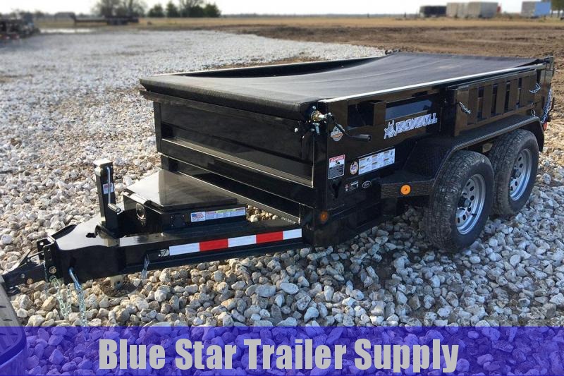 6X12 Bumper Pull Dump Trailer - DTB10k 6X12 Bumper Pull Dump Trailer - DTB10k