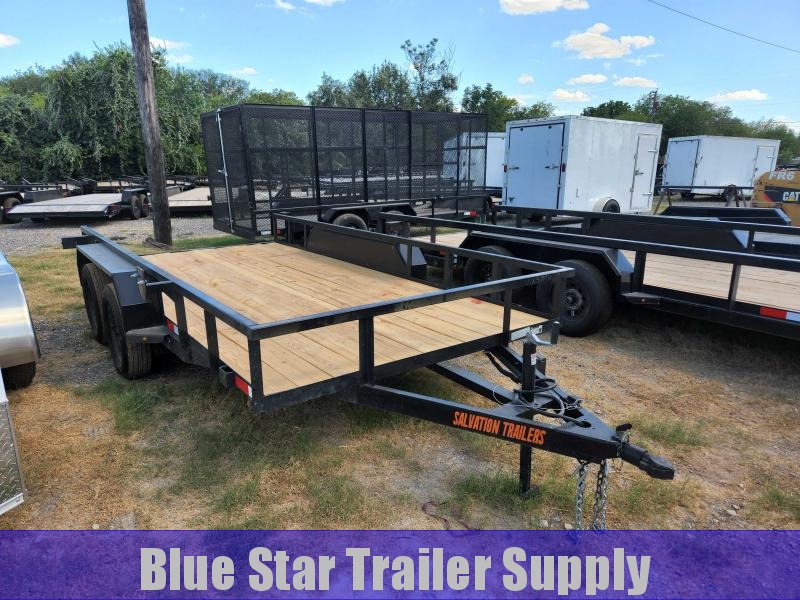 78 X 14 Tandem Axle Utility Trailer w/ Ramps & Brakes 78 X 14 Tandem Axle Utility Trailer w/ Ramps & Brakes