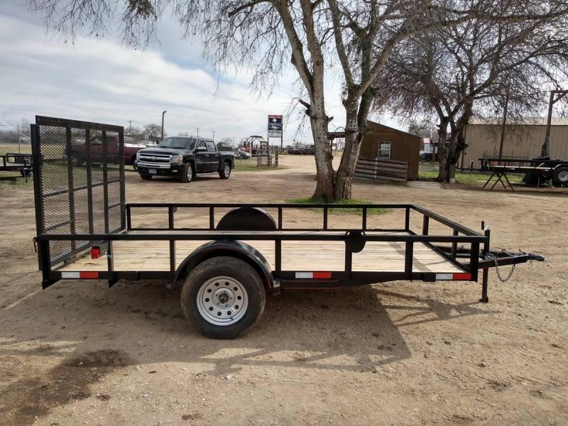6 X 12 Single Axle Gated Utility Trailer 6 X 12 Single Axle Gated Utility Trailer