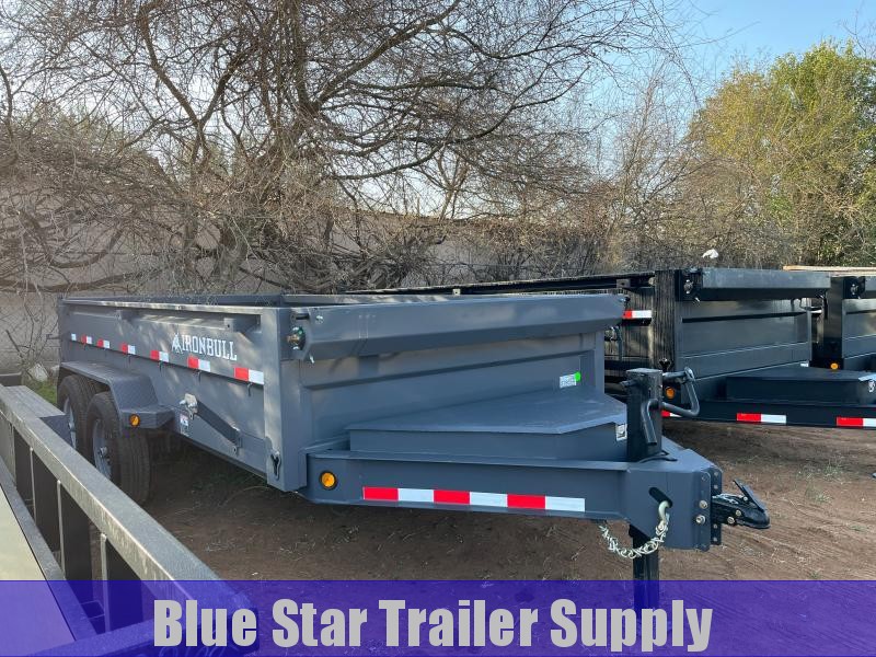 7 X 14 X 2 Bumper Pull Dump Trailer 7 X 14 X 2 Bumper Pull Dump Trailer