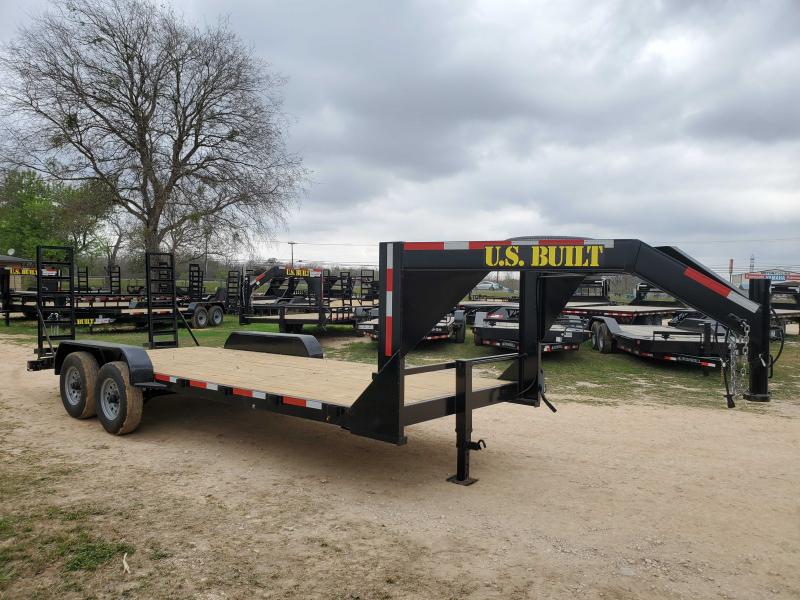 83 X 20 Gooseneck Lowboy Equipment Trailer - 14k GVWR 83 X 20 Gooseneck Lowboy Equipment Trailer - 14k GVWR