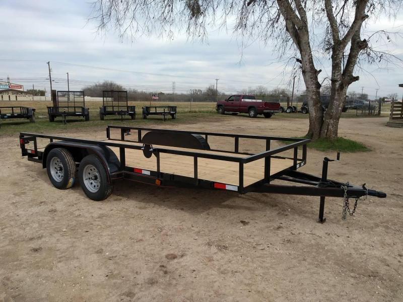 78 X 16 Tandem Axle Utility Trailer w/ Electric Brakes 78 X 16 Tandem Axle Utility Trailer w/ Electric Brakes