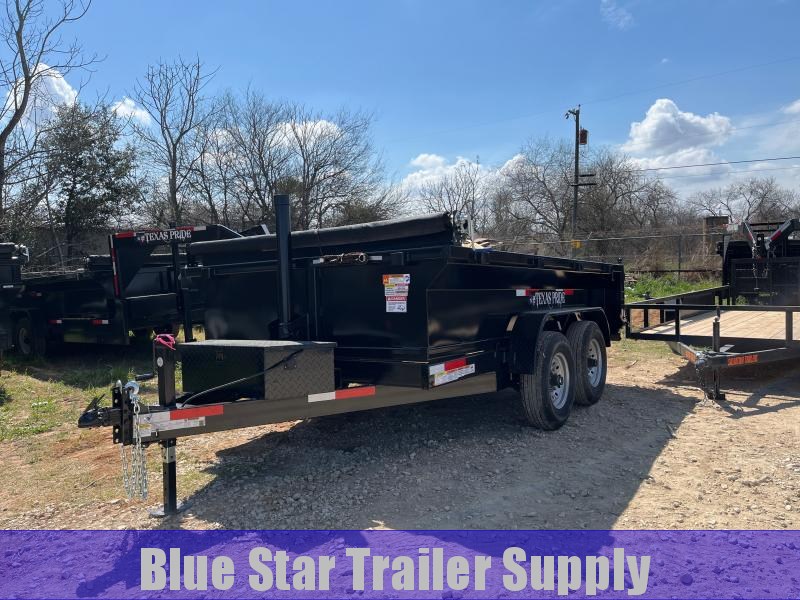7 X 12 X 2 Bumper Pull Dump Trailer 7 X 12 X 2 Bumper Pull Dump Trailer
