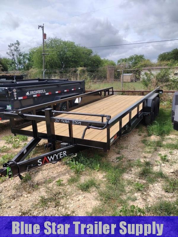 83 X 20 Heavy Duty Utility Trailer w/ Brakes & Slide in Ramps 83 X 20 Heavy Duty Utility Trailer w/ Brakes & Slide in Ramps