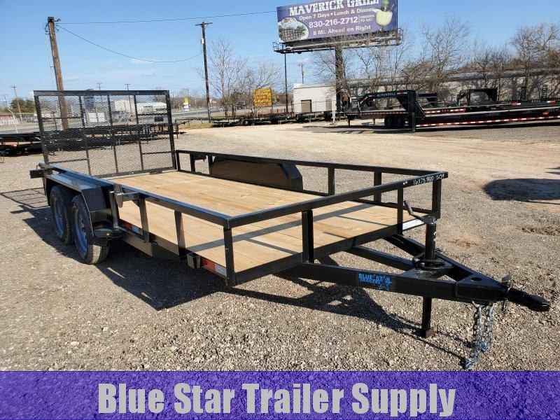 78 X 16 Tandem Axle Gated Utility Trailer Near Me